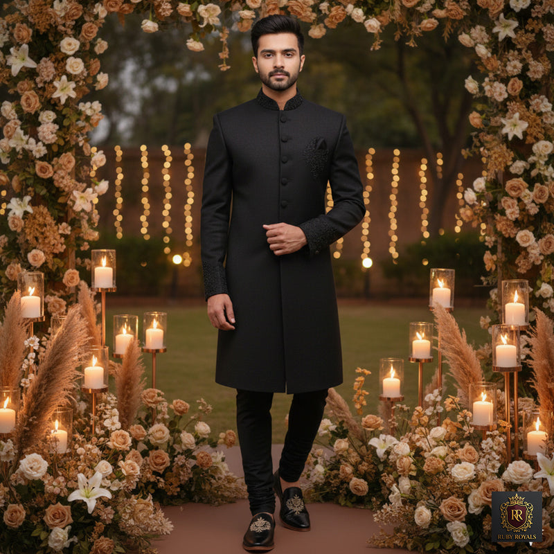 Majestic Ornate - Imperial Crest Ebony loafer I Ruby Royals